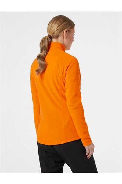 HELLY HANSEN Slope Poppy Orange (Turuncu) Kadın Yarım Fermuarlı Polar HHA.15001-325