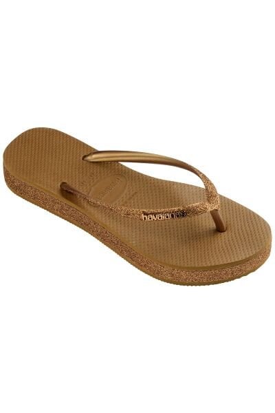 Havaianas Slim Platform Sparkle Bronze 4147256-1856
