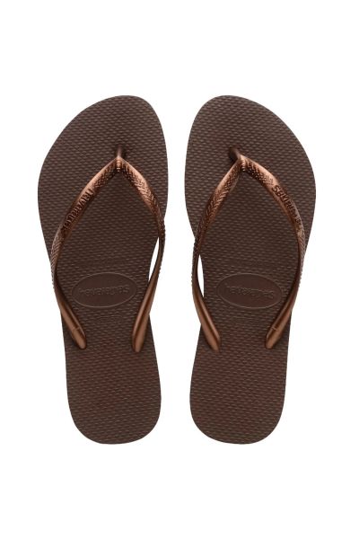 Havaianas  Slim Dark Brown Terlik 5964