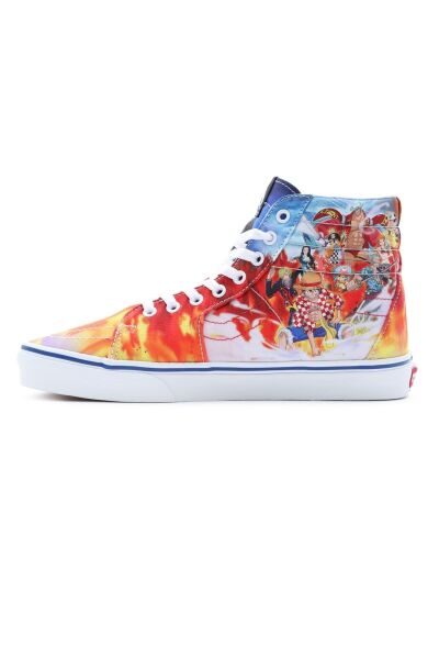 VANS x One Piece Sk8-Hi Punk Hazard Multi (Çok Renkli) Unisex Sneaker VN0007NS4481