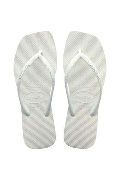 HAVAIANAS Slim Square Beyaz Kadın Parmak Arası Terlik 4148301-000