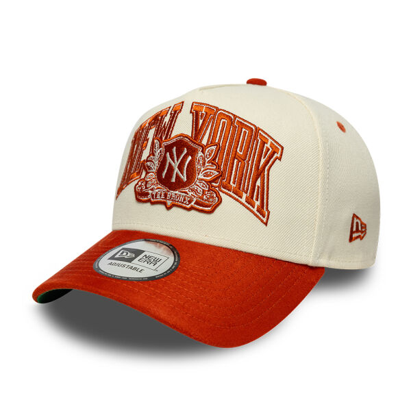 New Era Wordmark Suede E-Frame NEYYAN unisex açık bej şapka 60915997
