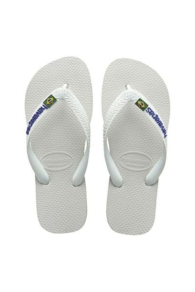Top Brasil Çocuk Unisex Beyaz Terlik 0001