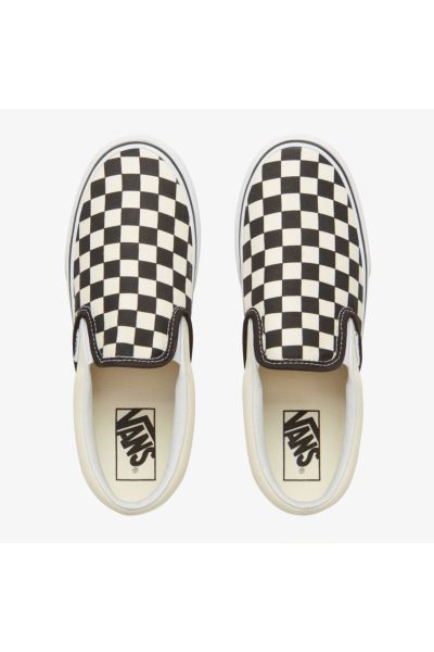 Vans Classic Slip-On Platform Unisex Siyah Bej Sneaker VN00018EBWW1