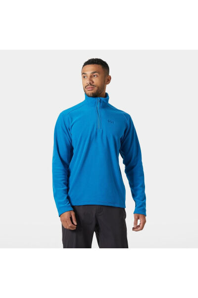Helly Hansen Mount Polar Fleece erkek mavi yarım fermuarlı polar HHA.12001-540