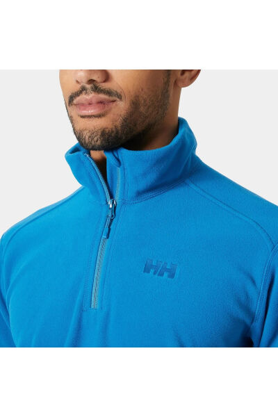Helly Hansen Mount Polar Fleece erkek mavi yarım fermuarlı polar HHA.12001-540