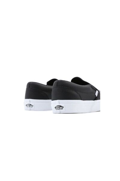 VANS UA Classic Slip-On Perf Leather Siyah Deri Sneaker VN000XG8DJ61