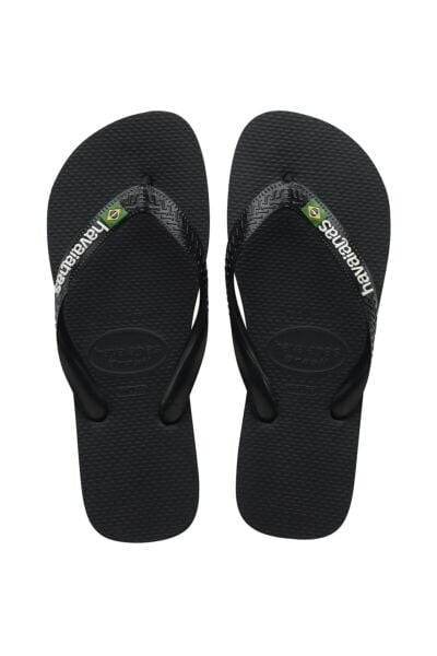 Havaianas Unisex Siyah Brasil Logo Terlik 411085-1069