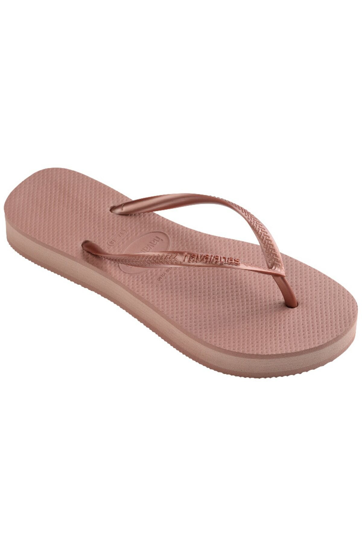 Slim Flatform Crocus Rose Parmak Arası Terlik  3544