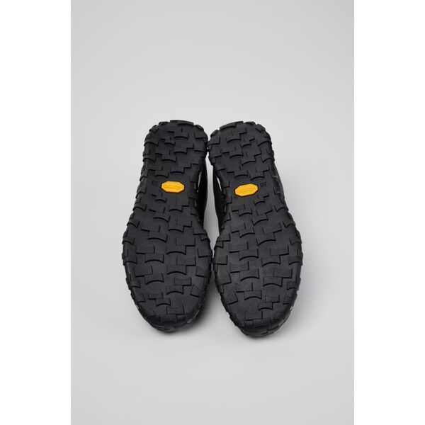 Camper Drift Walk kadın siyah/gri deri ve nubuk sneaker K201885-009