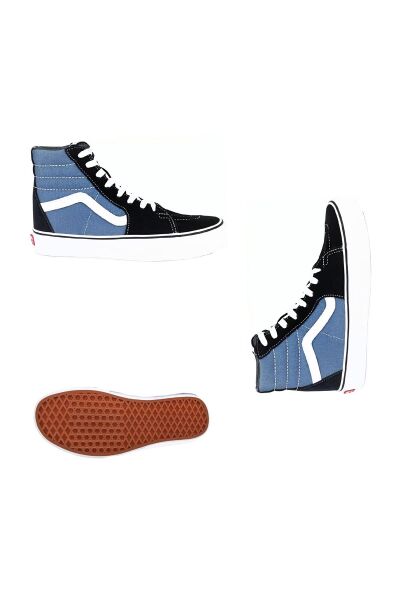 VANS Sk8-Hi Lacivert/Beyaz Kadın Bilekli Sneaker VN000D5INVY1