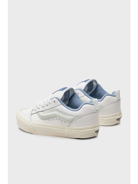 VANS Knu Skool Dusty Blue (Toz Mavi) Kadın Deri Sneaker Ayakkabı VN0009QCDSB1