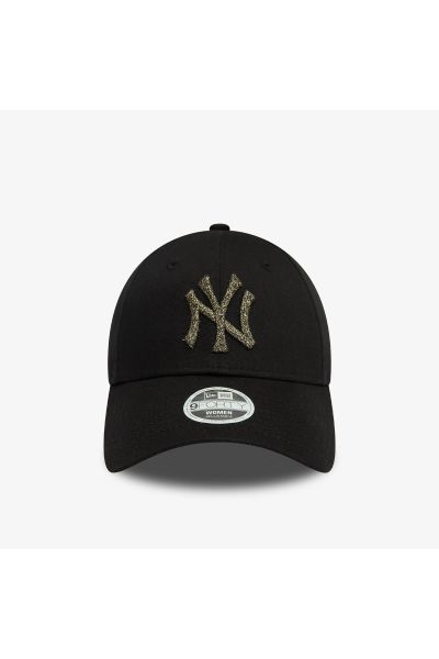 New Era Metallic Logo 9forty Neyyan Unisex Siyah Şapka 60565245