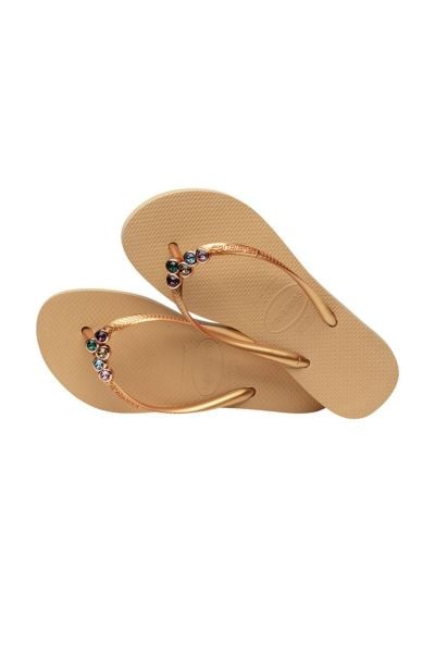 Havaianas Slim Flatform Luxury Golden Kadın Terlik 4148929-0570