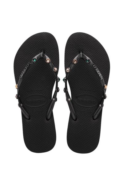 Havaianas Slim Luxury Siyah Kadın Terlik 4149285-0090
