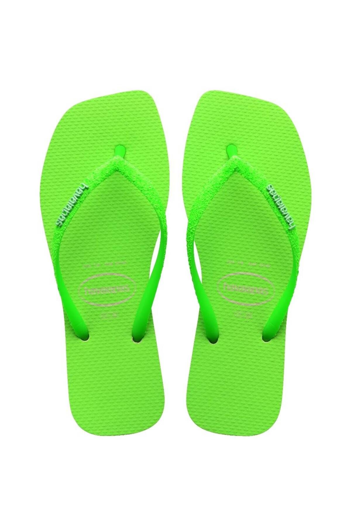 Havaianas Square Glitter Neon Yeşil Terlik 4148927-7179
