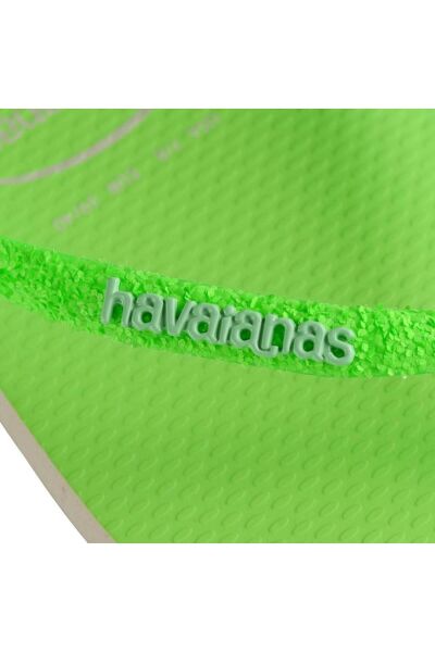 HAVAIANAS Square Glitter Neon Yeşil Kadın Parmak Arası Terlik 4148927-7179