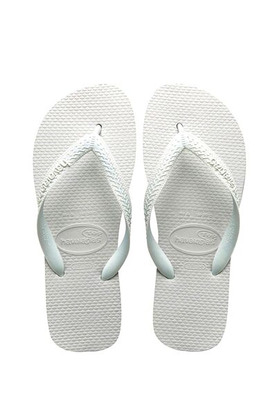 HAVAIANAS Top White (Beyaz) Unisex Parmak Arası Terlik 4000029-0001